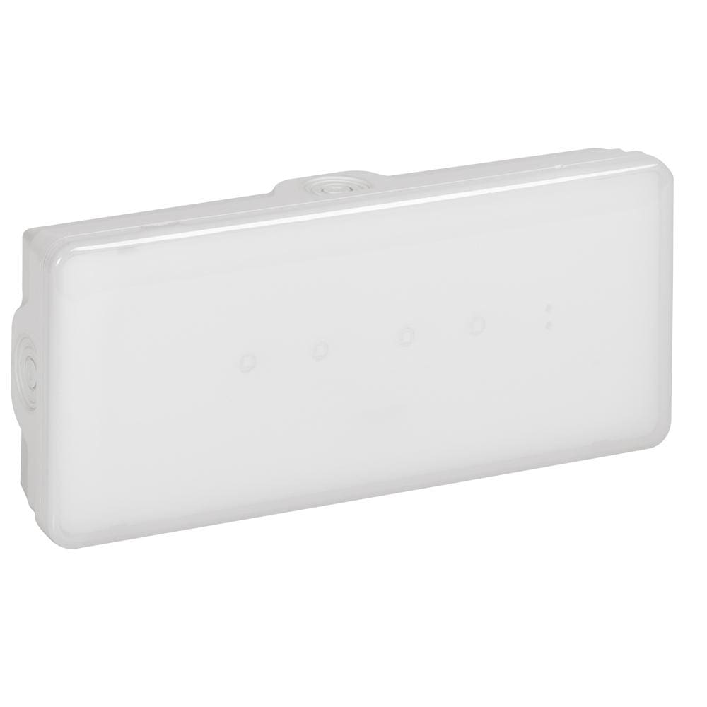 LEGRAND - Luminaria de emergencia B65LED - 120V - 350 lúmenes - 1h - No permanente