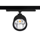 NORMALIT - Proyector carril Aqa PQ44FN 25,1W 3780lm 220-240V 50/60H 850°C IP20 IK8 negro