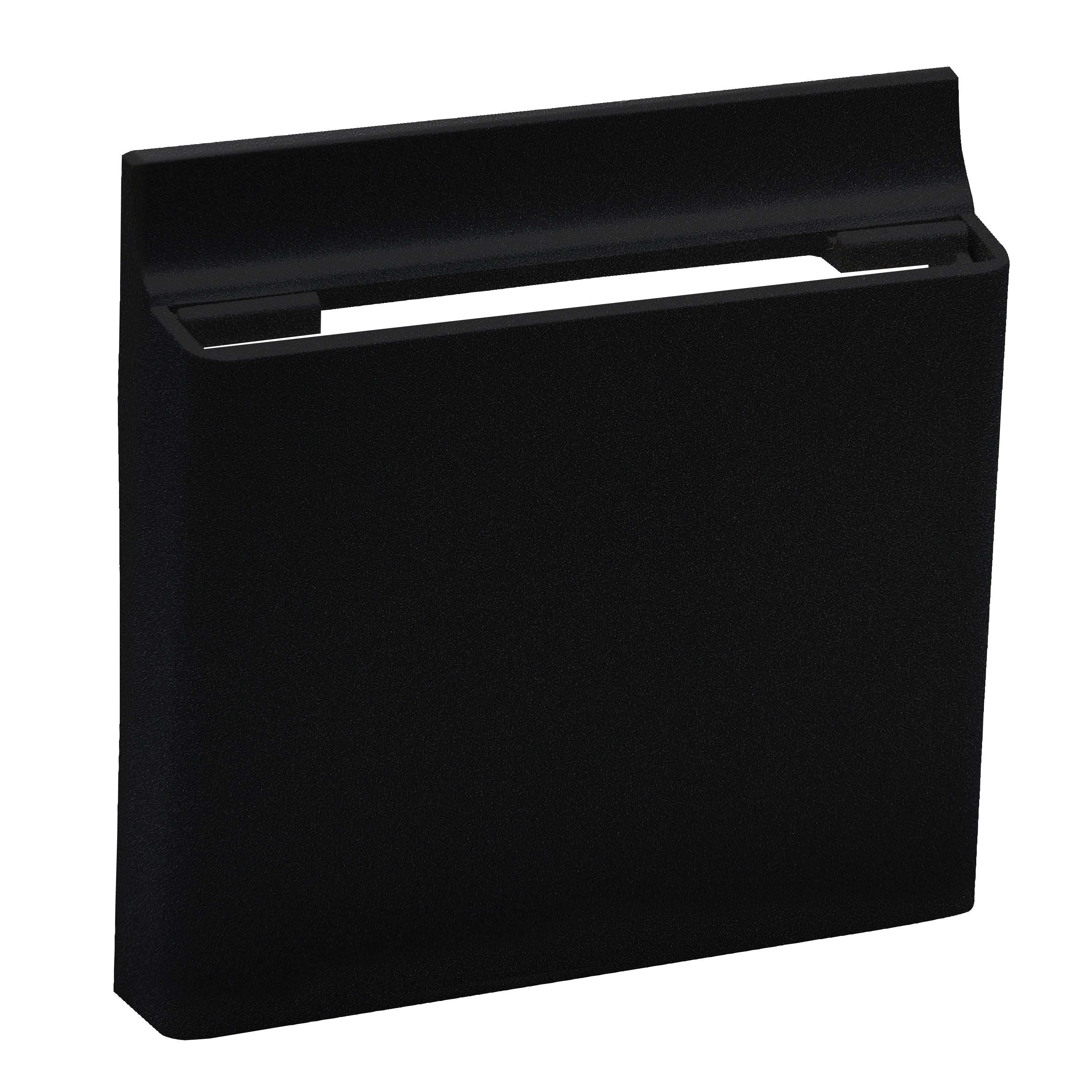 LEGRAND - Frontal Niloé Step - Interruptor de tarjeta - Negro mate