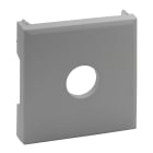 LEGRAND - Frontal Niloé Step - Bases de televisión tipo F - Aluminio