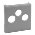 LEGRAND - Frontal Niloé Step - Bases de televisión TV-R-SAT - Aluminio