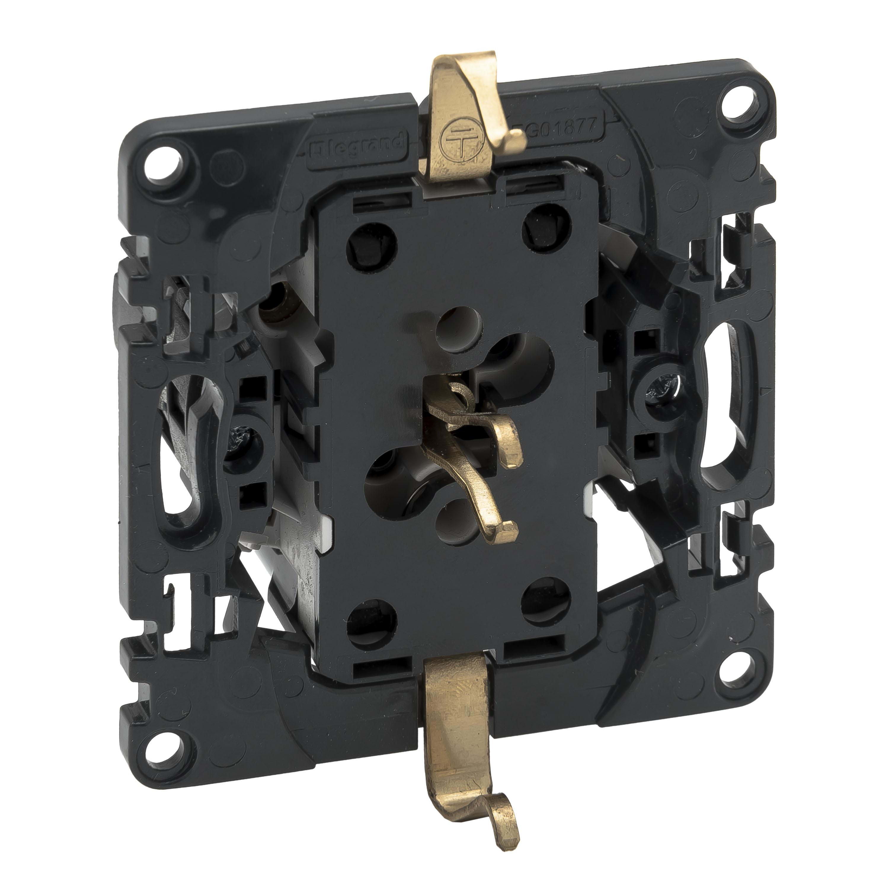 LEGRAND - Base de corriente doble 2P+T Niloé Step - borne automático - 16A - 250V~