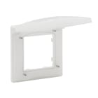 LEGRAND - Placa embellecedora estanca Niloé Step (IP44) de 1 elemento de color blanco mate