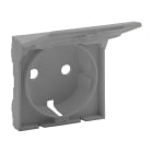 LEGRAND - Frontal Niloé Step - Base de corriente 2P+T - Con tapa - Aluminio