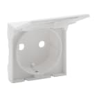LEGRAND - Frontal Niloé Step - Base de corriente 2P+T - Con tapa - Blanco mate