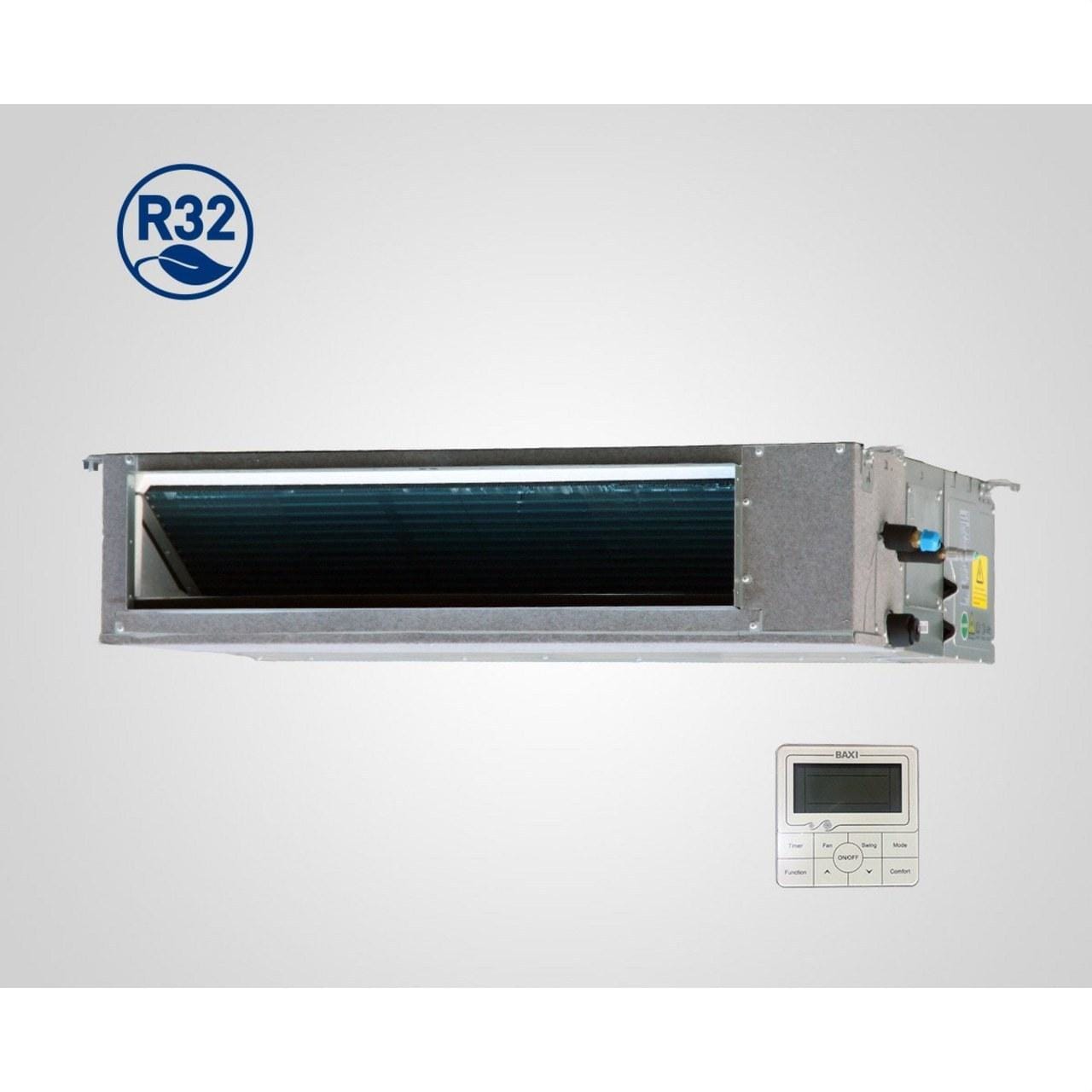 BAXI - Unidad interior NANUK Conducto R32 RZGND70 220-240V 50Hz 1 fase 1.000x700x245mm