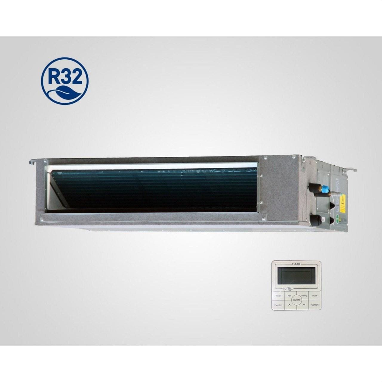 BAXI - Unidad interior NANUK Conducto R32 RZGND50 220-240V 50Hz 1 fase 1.000x700x245mm