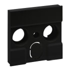 LEGRAND - Adaptador para bases de televisión de otros fabricantes Niloé Step - Negro mate