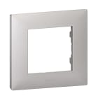 LEGRAND - Placa embellecedora Niloé Step de 1 elemento de color aluminio