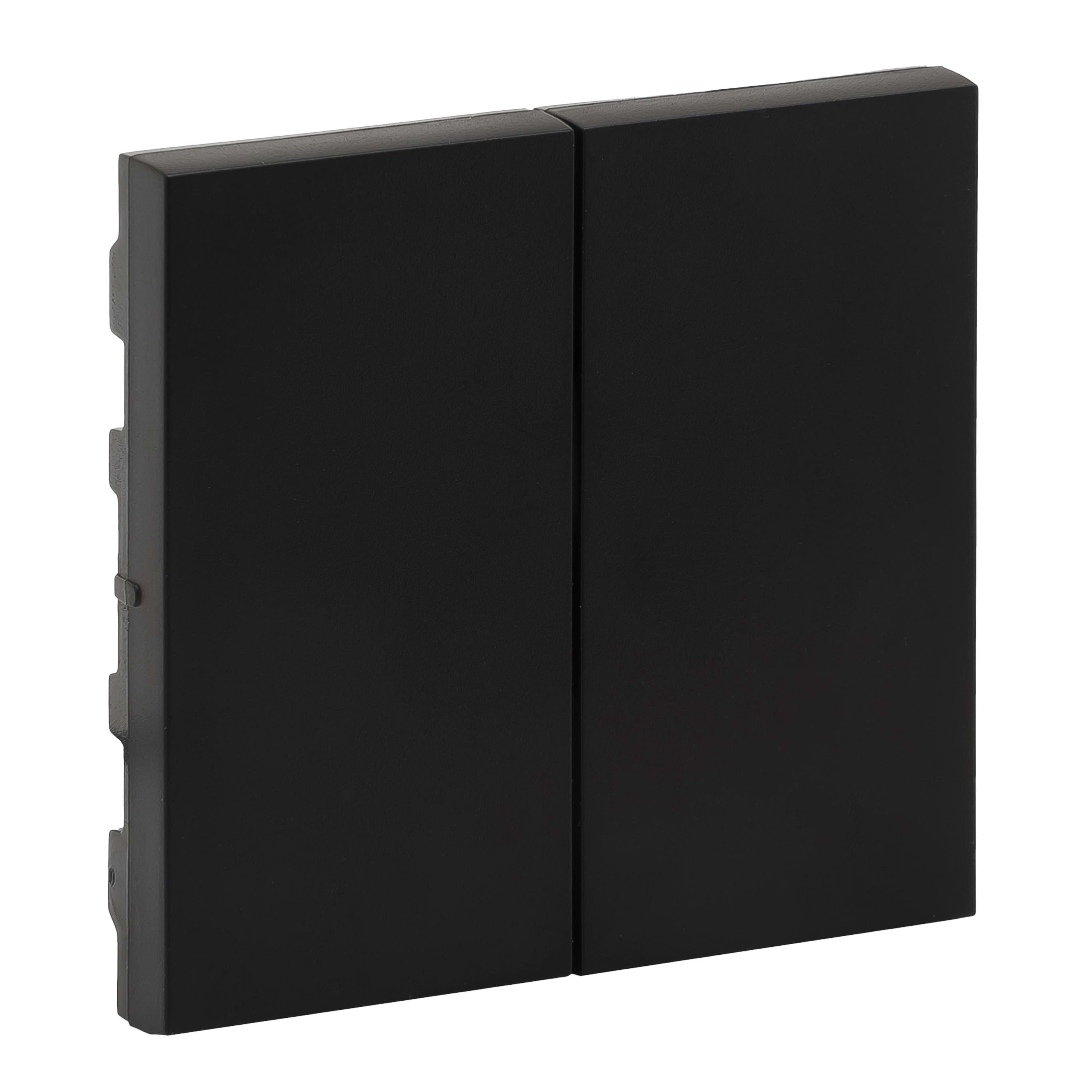 LEGRAND - Tecla Niloé Step - para cruzamiento - Negro mate