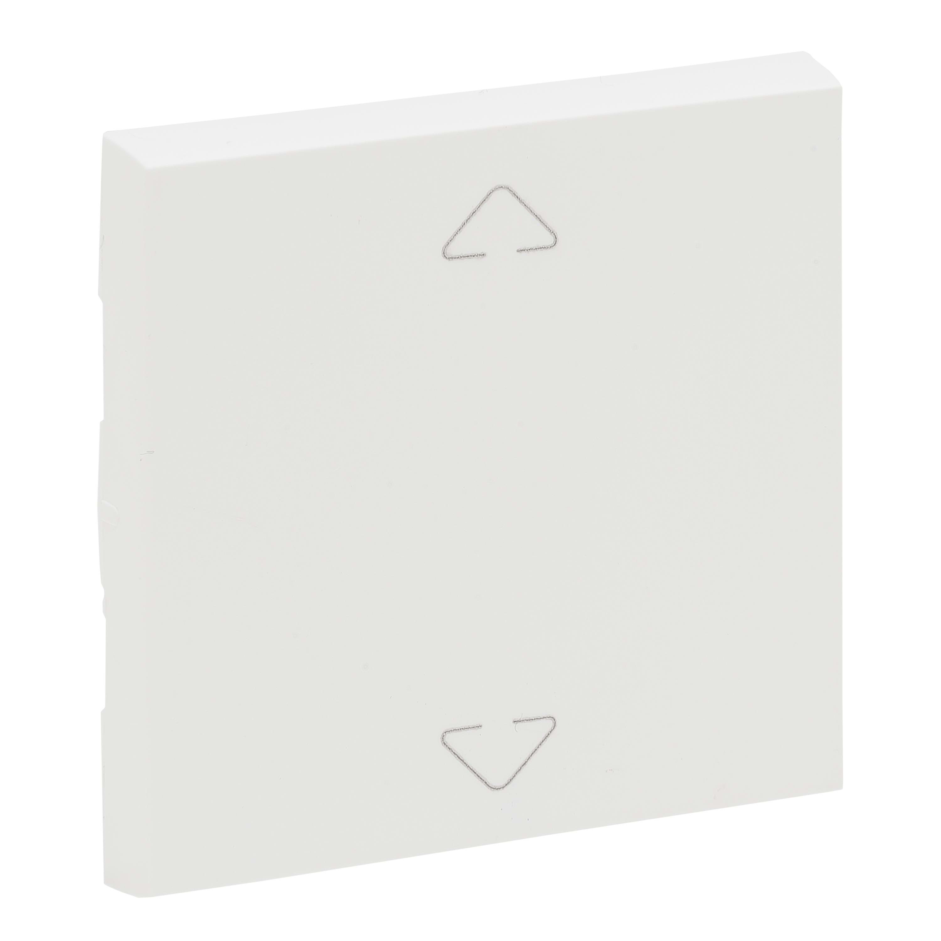 LEGRAND - Tecla Niloé Step - Doble - Mecanismos para toldos y persianas - Blanco mate