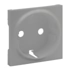 LEGRAND - Frontal Niloé Step - Base de corriente 2P+T - Aluminio