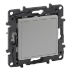LEGRAND - Tapa ciega y adaptador para Mosaic Niloé Step - Aluminio