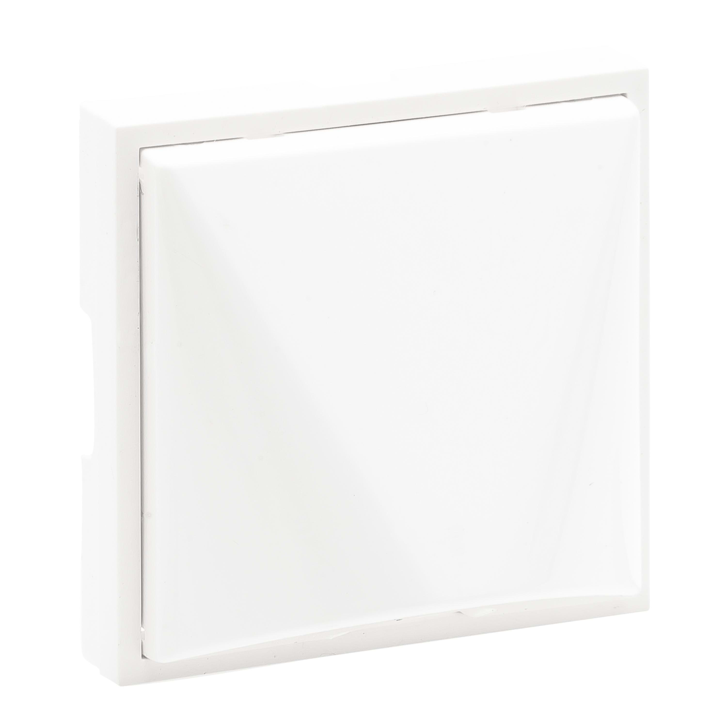 LEGRAND - Frontal Niloé Step - Salida de cables - Blanco mate