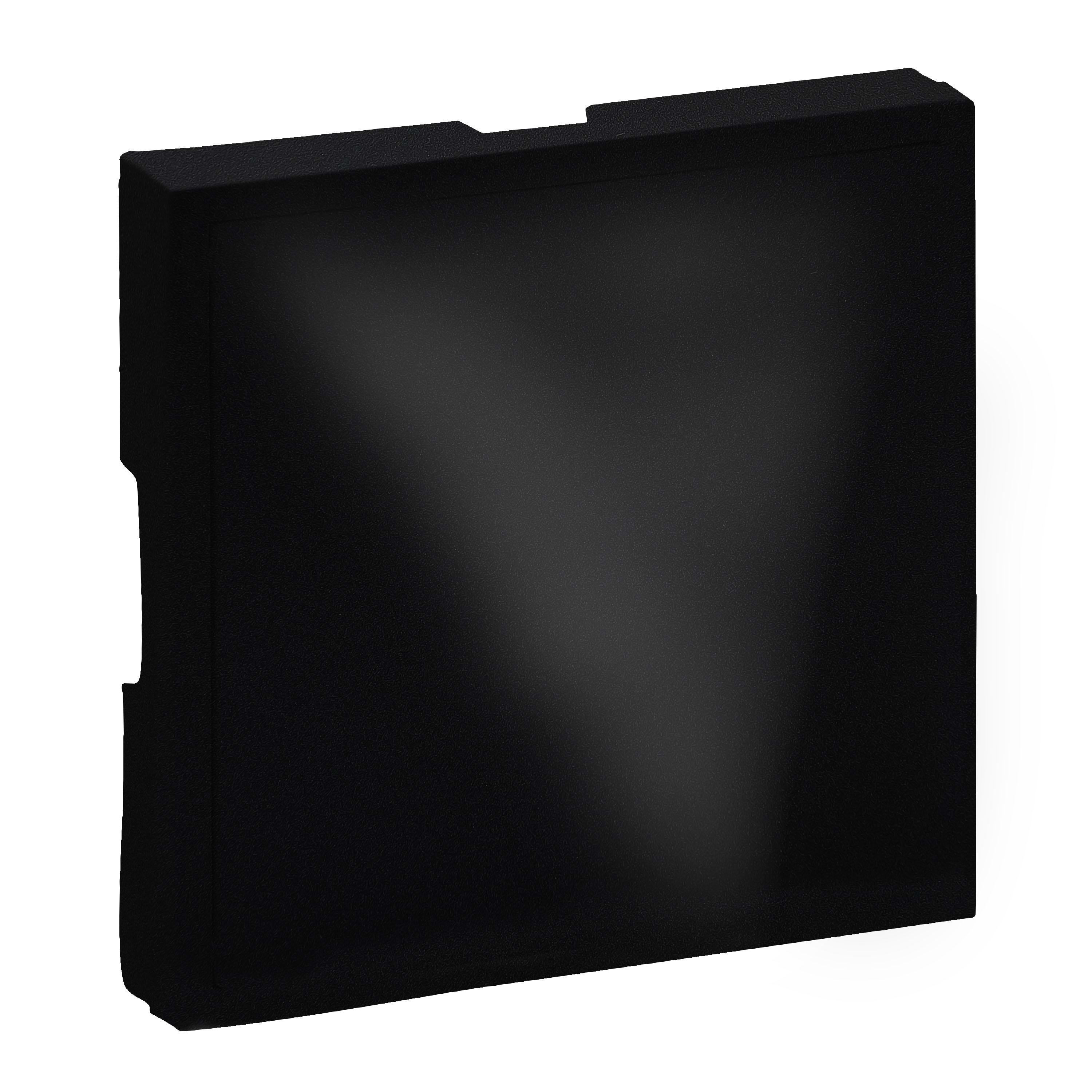 LEGRAND - Frontal Niloé Step - Salida de cables - Negro mate