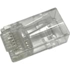 EXCEL - FAST RJ45 PLUG  FOR UUTP C5E & C6 CABLES PK100