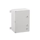 IDE - Armario mural termoplástico ABS 350x250x150 puerta opaca con placa