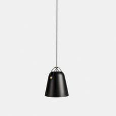LEDS-C4 - Luminaria colgante NAPA pequeña E27 23W negro