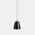 LEDS-C4 - Luminaria colgante NAPA pequeña E27 23W negro