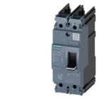 SIEMENS - Interruptor automático 3VA5 UL tamaño 125 poder de corte H 65kA 480V 2P TM210, FTFM, 90A con protección de sobrecarga
