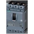 SIEMENS - Interruptor automático 3VA2 IEC tamaño 250 clase de corte E 200kA 415V 3P ETU350M LSI 160A 64A/160A conexión tornillos
