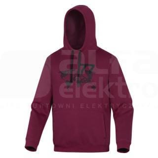 DELTA PLUS - Chaqueta sudadera muleton poliéster / algodón talla XXL gris / amarillo