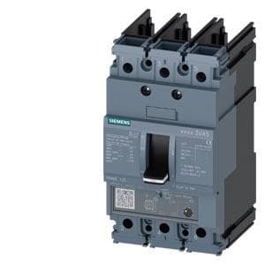 SIEMENS - Interruptor automático 3VA5 UL tamaño 125 poder de corte S 25kA 480V 3P TM240, ATAM, 40A con protección de sobrecarga