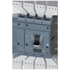 SIEMENS - Interruptor automático 3VA2 IEC 1250 clase de poder de corte H 85kA 415V 4P ETU550