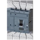 SIEMENS - Interruptor automático 3VA2 IEC 1250 clase de poder de corte M 55kA 415V 4P ETU860