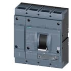 SIEMENS - Interruptor automático 3VA2 IEC tamaño 1000 clase de poder de corte H ICU=85kA 415V 4 polos, ETU340, ELISA LI, In=630A
