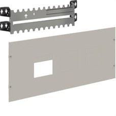 HAGER - Kit equipamiento vertical 3 interruptores automáticos 3/4P h3+ P250 sistema quadro 600x300mm