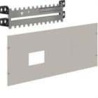 HAGER - Kit equipamiento vertical 3 interruptores automáticos 3/4P h3+ P250 sistema quadro 600x300mm