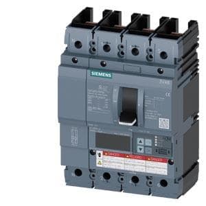 SIEMENS - AUT.3VA6 UL To.250 CL.PODER CT.H 65kA 480V 4 P,PROT.DISTRIBUIDORES ETU820,LI