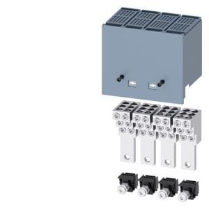 SIEMENS - Borne para conductor redondo 6 cables, 4 unidades. Accesorio para: 3VA5 125