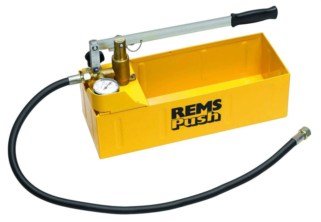 REMS - Bomba comprobación manual presión push