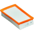 REMS - Filtro plegado plano pes para aspirador