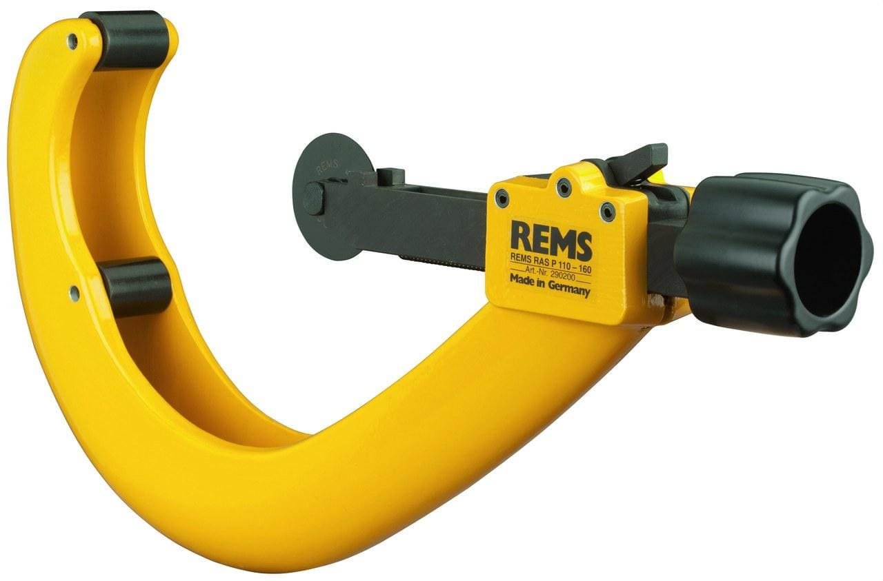 REMS - Cortatubos para plástico RAS 110-160mm ajustable rápido