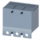 SIEMENS - Tapa cubrebornes prolongada 3P con orificios para ensayo dieléctrico. Accesorio para: 3VA6 150/250 3VA5 250