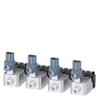 SIEMENS - Borne tipo marco NXB 25-185mm² AWG4-350 kcmil con toma de tensión del conductor auxiliar 4 unidades para: 3VA5 250