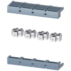 SIEMENS - Borne para conductor redondo 3 cables, 4 piezas accesorio para 3VA1/2 1000