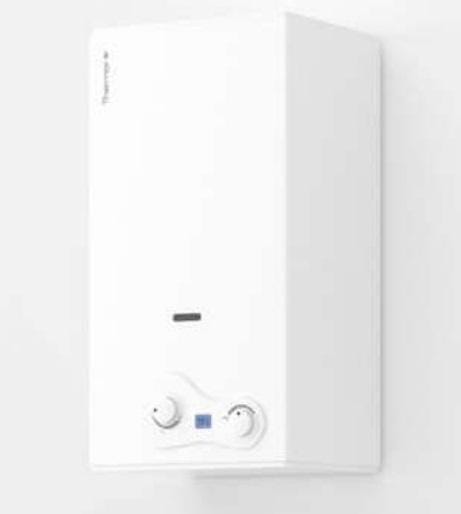 THERMOR - Calentador ACS a gas butano / propano IONO SELECT 11 I D E GLP 10,8l/min 592x314x245mm clase energética A