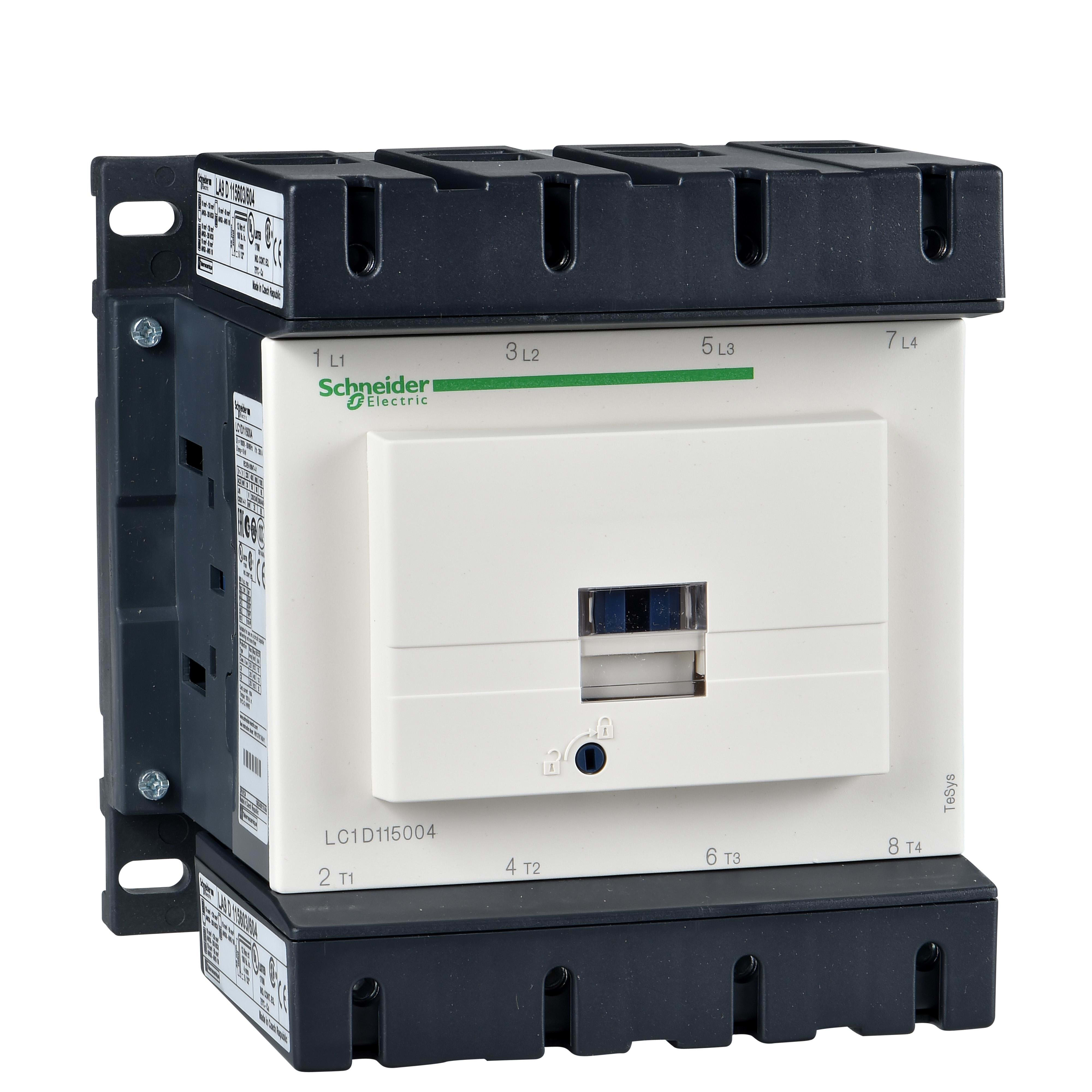 Schneider Electric - Contactor 200A 4P 220V 50 60Hz