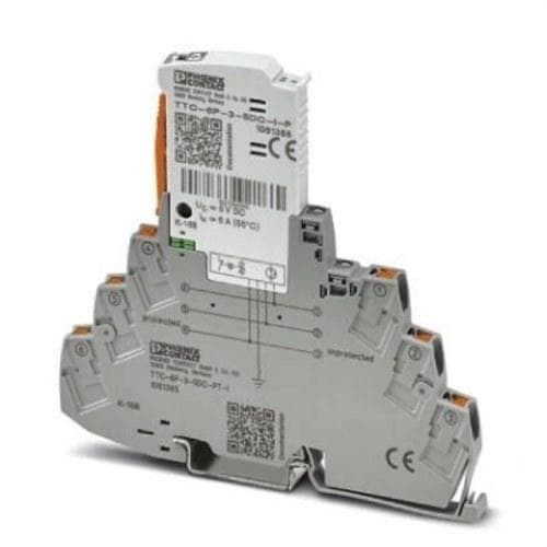 PHOENIX CONTACT - Dispositivo de protección contra sobretensiones TTC-6P-3-5DC-PT-I