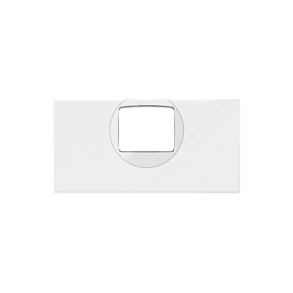 SIMON - Tapa SIMON 100 para detector de presencia blanco mate