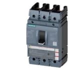 SIEMENS - Interruptor automático 3VA5 UL tamaño 250 clase de poder de corte H 65kA 480V 3P TM230 FTAM 80A 5/10×In