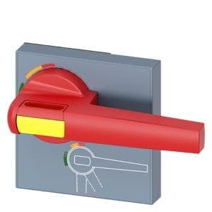 SIEMENS - Asa para accionamiento giratorio para puerta. Parada de emergencia. Accesorios para interruptores automáticos 3VA27 (palanca basculante)