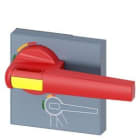 SIEMENS - Asa para accionamiento giratorio para puerta. Parada de emergencia. Accesorios para interruptores automáticos 3VA27 (palanca basculante)