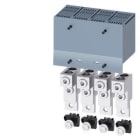 SIEMENS - Borne para conductor redondo 2 cables 4 unidades para 3VA5 250