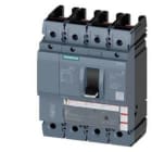 SIEMENS - Interruptor automático 3VA5 UL tamaño 250 clase de poder de corte H 65kA 480V 4P TM240 ATAM 70A 56A/70A 5/10×In