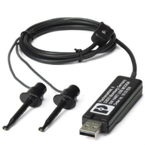 PHOENIX CONTACT - Cable de módem HART USB para la comunicación entre un PC y equipos HART longitud del cable 1m